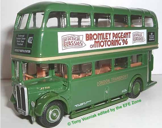 London Transport Country AEC Regent 3RT