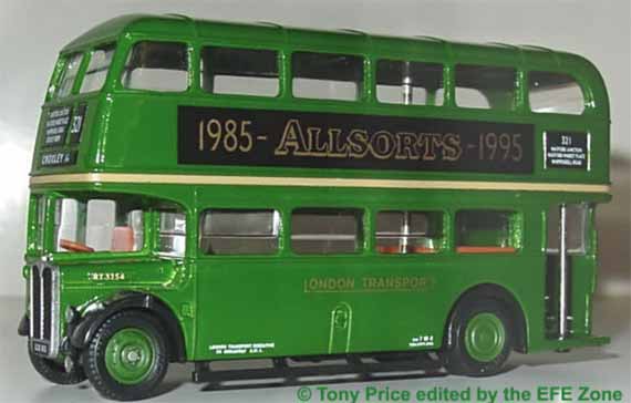 London Transport Central AEC Regent 3RT
