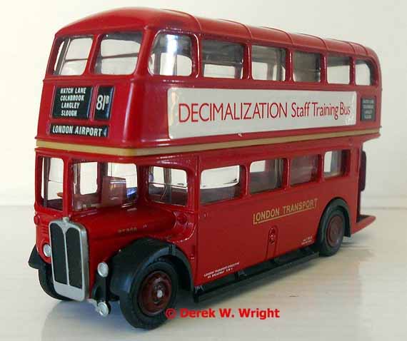 London Transport Central AEC Regent 3RT