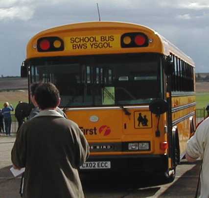 Crosville Bluebird School Bus