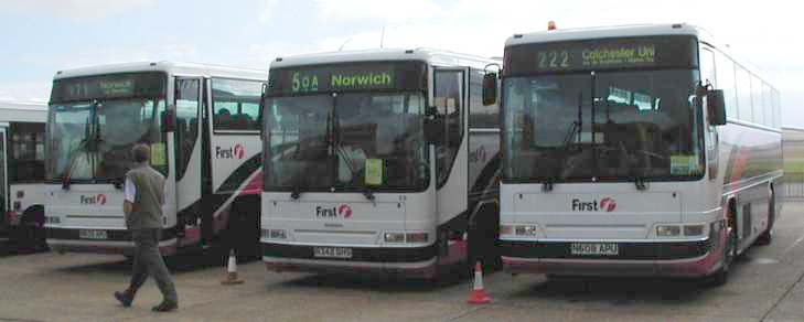 First Eastern Counties Volvo B10M Plaxton Premier 20140