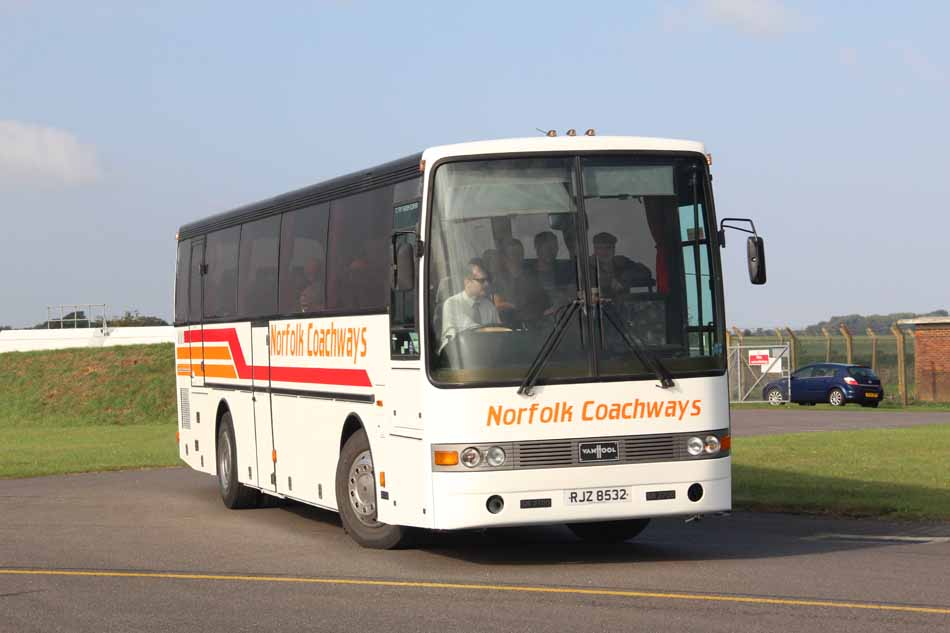 Norfolk Coachways DAF SB2700 Van Hool 32