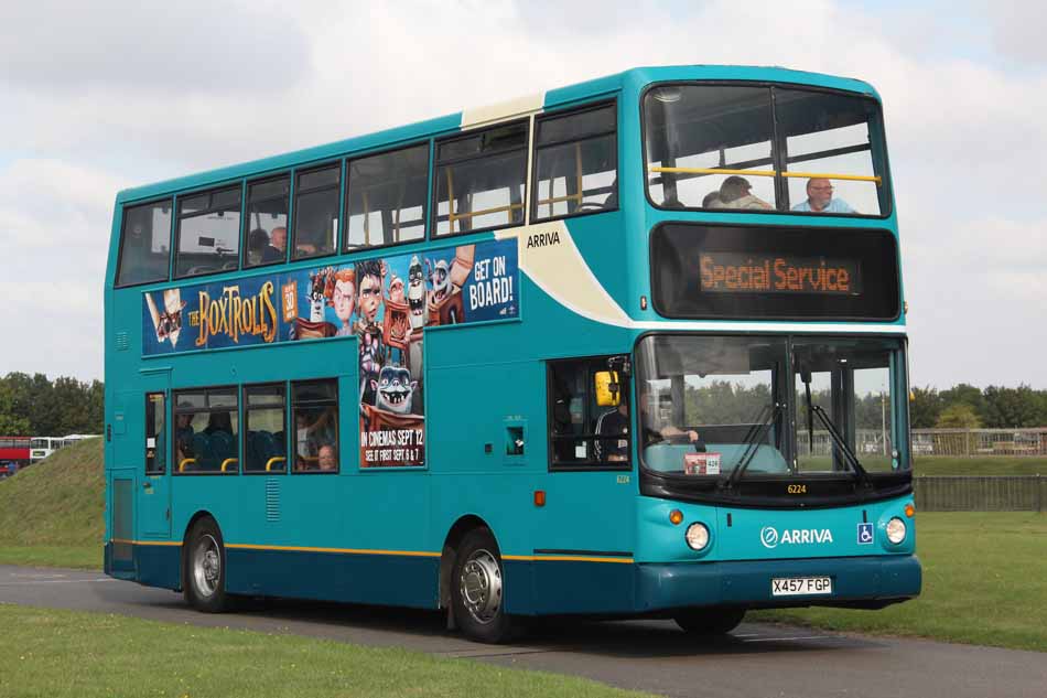 Arriva Southern Counties DAF DB250 Alexander ALX400 6224