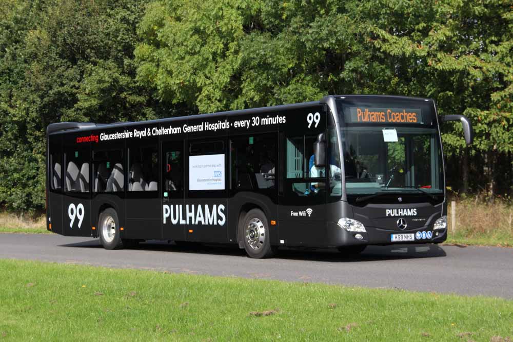 Pulhams Travel Mercedes Citaro O295 K99NHS