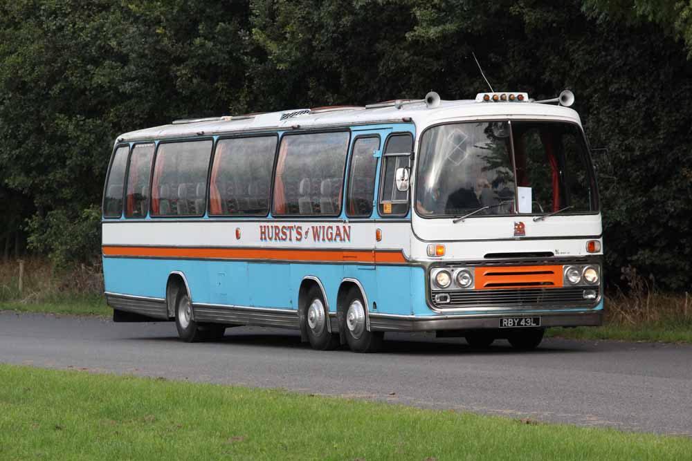 Hursts of Wigan Bedford VAL70 Plaxton RBY43L