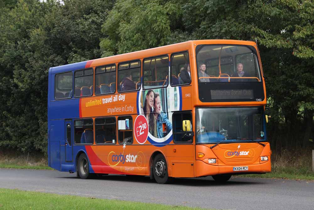 Stagecoach Midlands Scania N94UD East Lancs Corby Star 15402