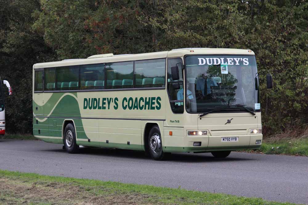 Dudleys Coaches Volvo B10M Plaxton M750VYB