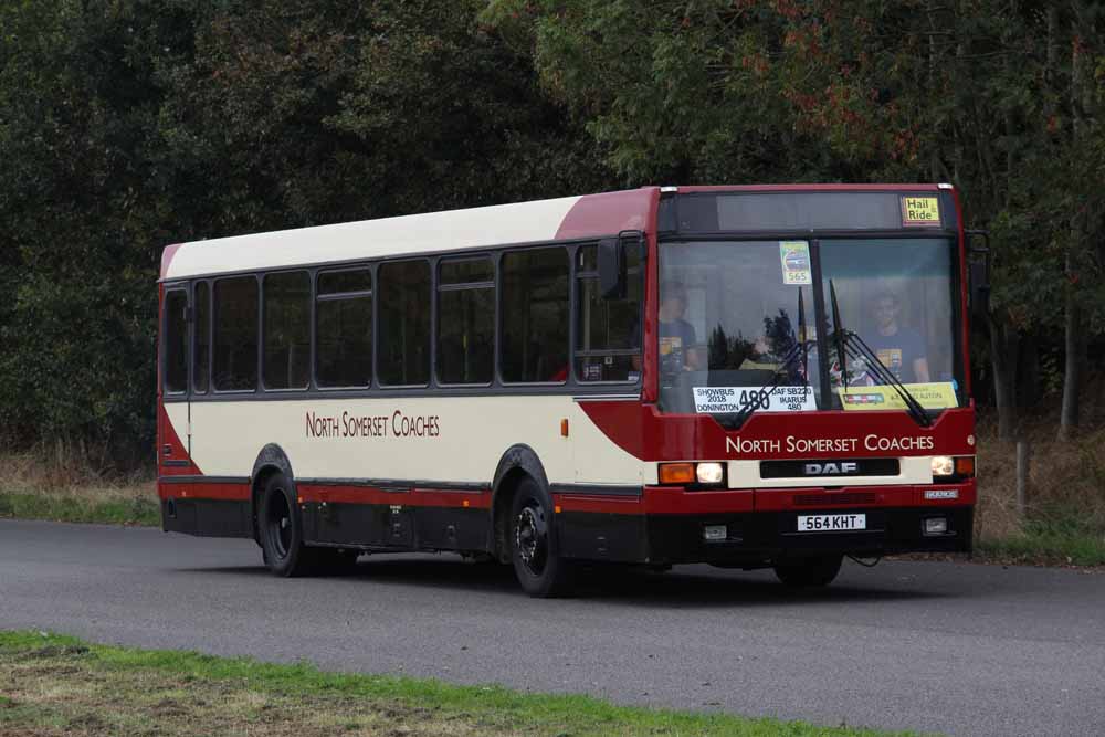 North Somerset Coaches DAF SB220 Ikarus 564KHT