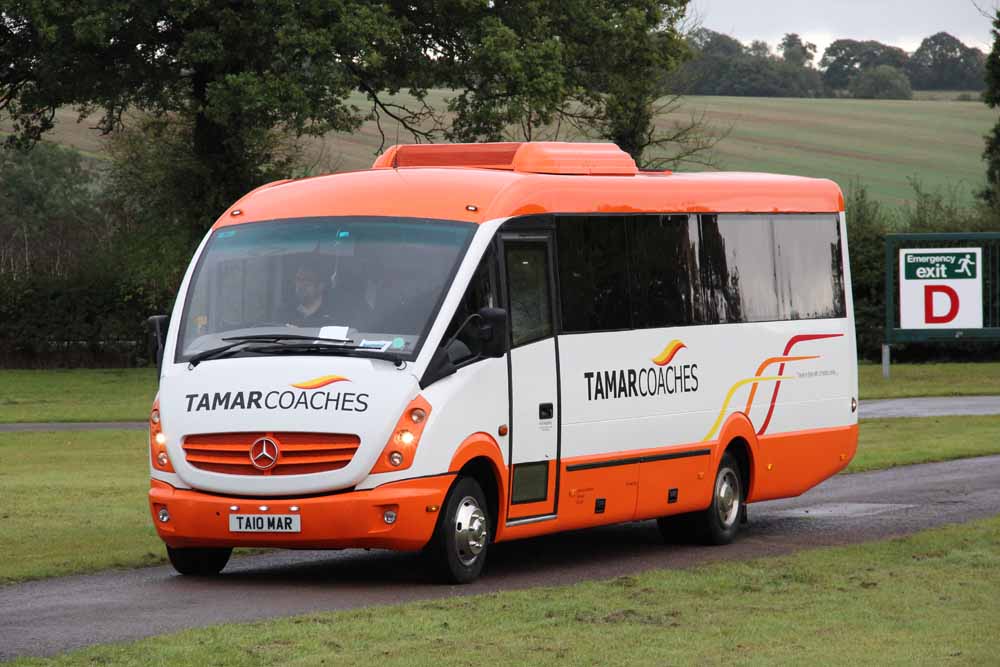Tamar Coaches Mercedes O816 Plaxton Cheetah TA10MAR
