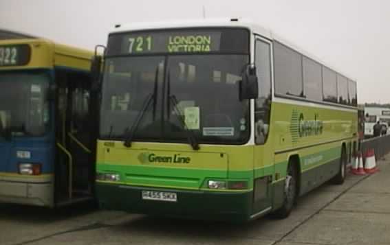 Green Line Arriva Southend DAF SB3000 Plaxton 4055 R455SKX