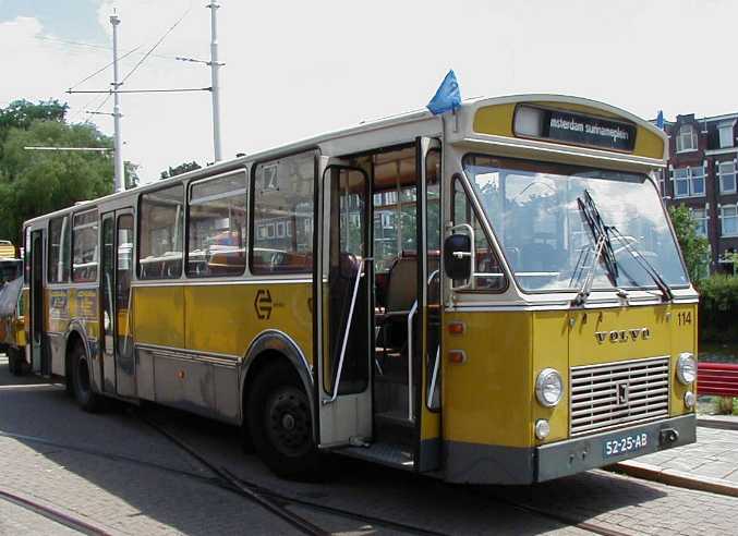 Amsterdam Bus Museum Volvo 114