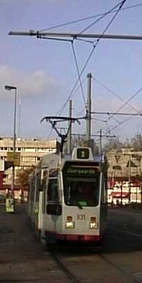 RET Duwag ZGT tram 831
