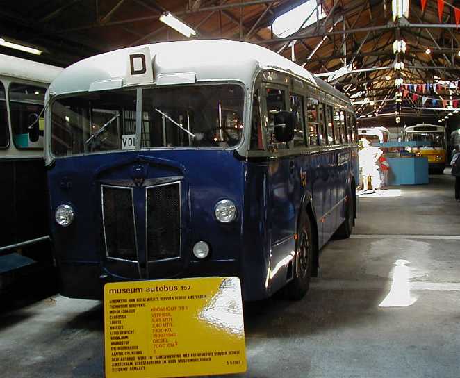 Amsterdam Bus Museum Verheul 157