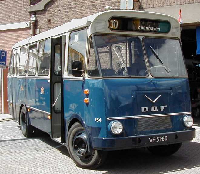 Amsterdam Bus Museum DAF midi VF-51-80
