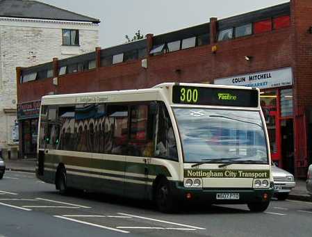 City of Nottingham Optare Solo 127