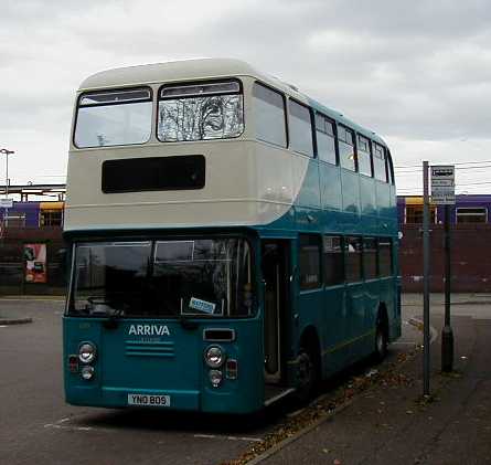 Arriva the Shires Leyland Atlantean ECW ex Colchester YNO80S