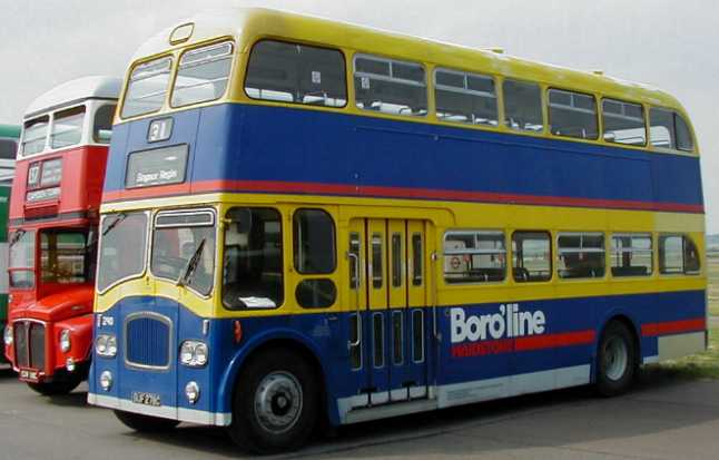 Southdown Queen Mary Leyland Titan PD3 Northern Counties 278 with Maidstone Boroline