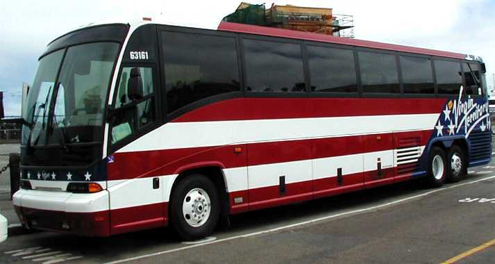 Virgin Territory MCI Coach USA 63161