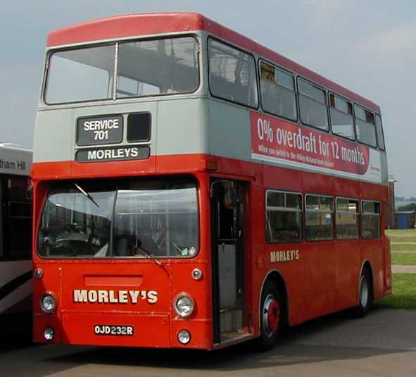 Morleys Leyland Fleetline MCW OJD232R