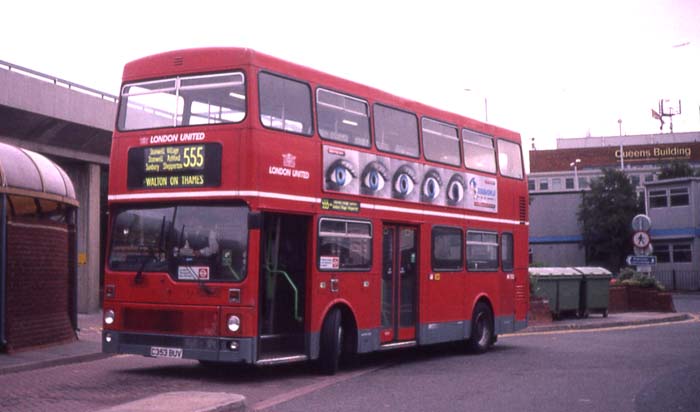 London United MCW Metrobus M1353
