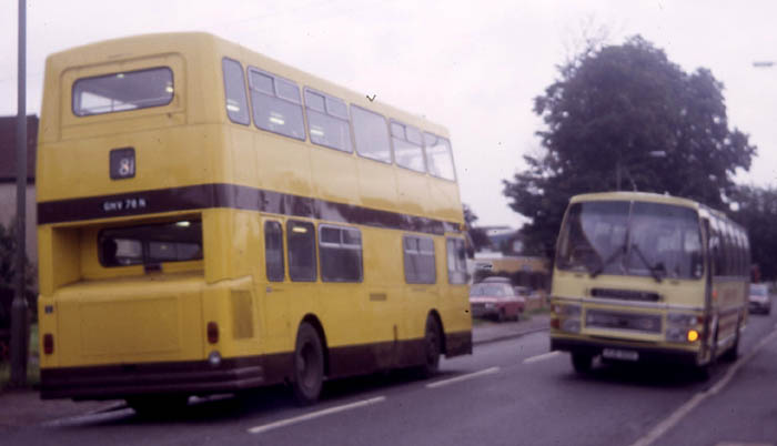 London Buslines Daimler Fleetline Park Royal GHV78N