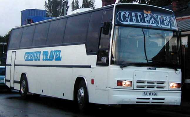 Cheney Coaches Plaxton Paramount 3200 SIL8756