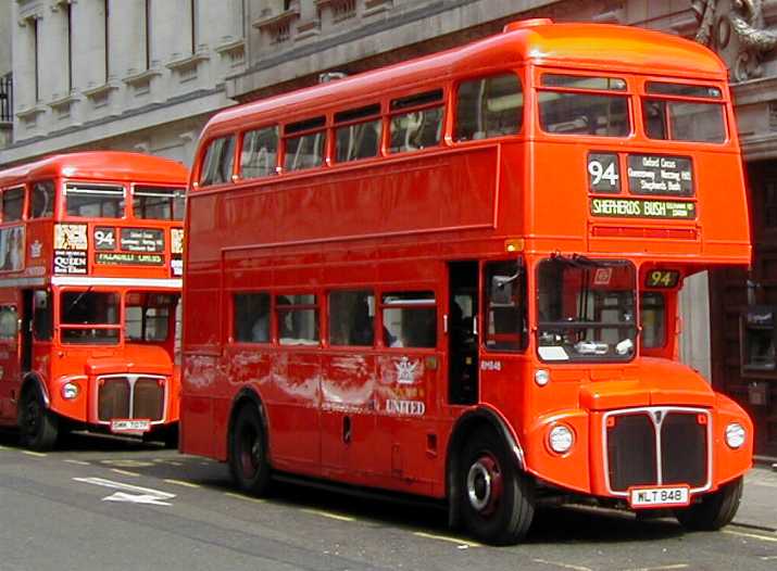 London United Routemaster RM848