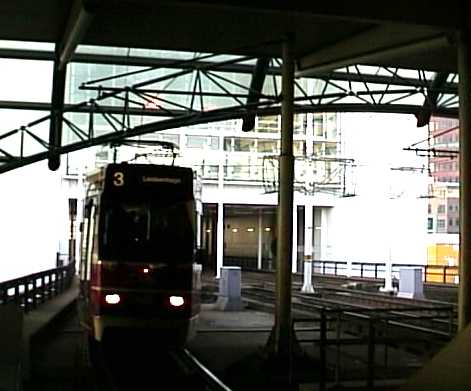 HTM GTL Tram at Den Haag Centraal Station
