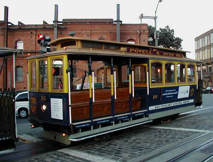 San Francisco cable car 16