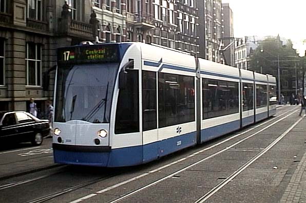 Amsterdam Siemens Combino Tram 2121