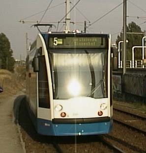 Amsterdam Siemens Combino low-floor tram