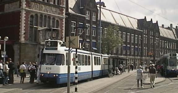 GVB Werkspoor Amsterdam Tram 626