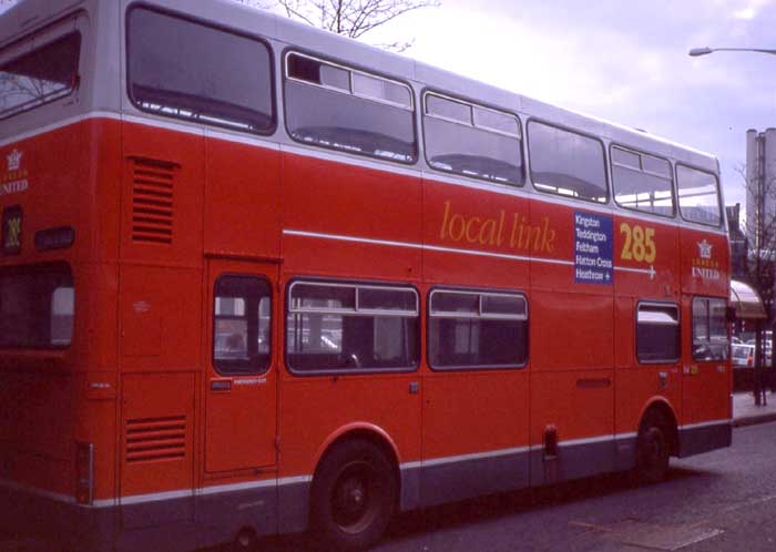 London United MCW Metrobus