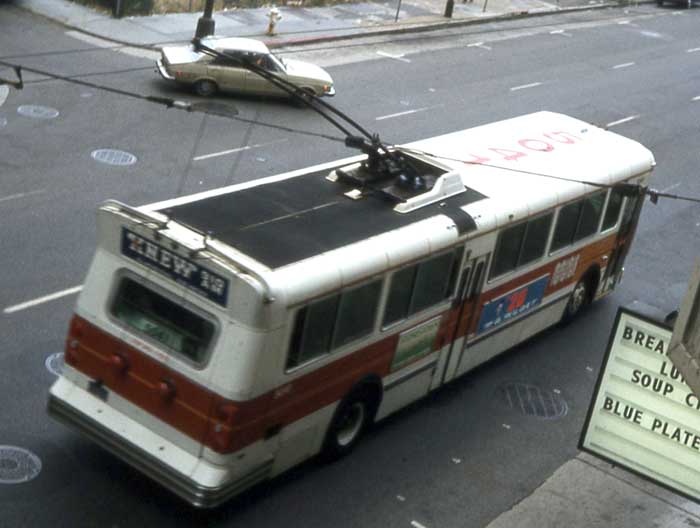 San Francisco Flyer E800 trolley 5041