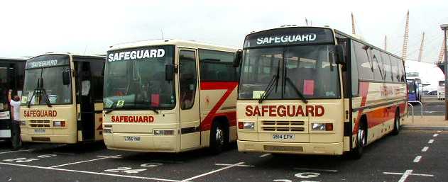 Safeguard Coaches at the Millennium Dome