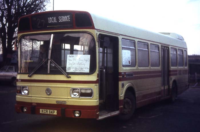 Red Rover Leyland National 154