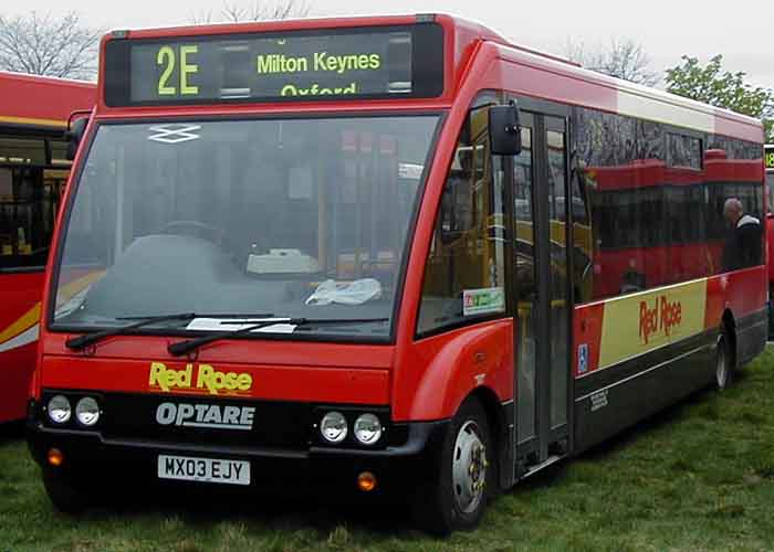 Red Rose & Bucks Council Optare Solos