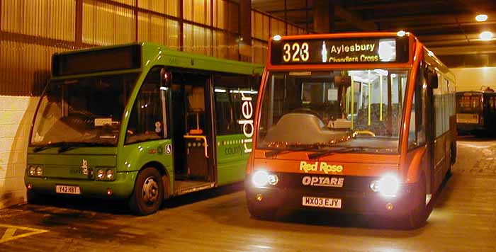Red Rose & Bucks Council Optare Solos
