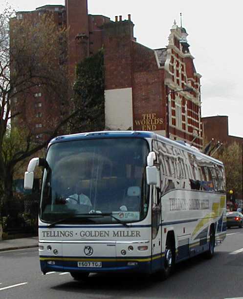 Tellings Golden Miller Volvo B10M Plaxton Panther Y507TGJ