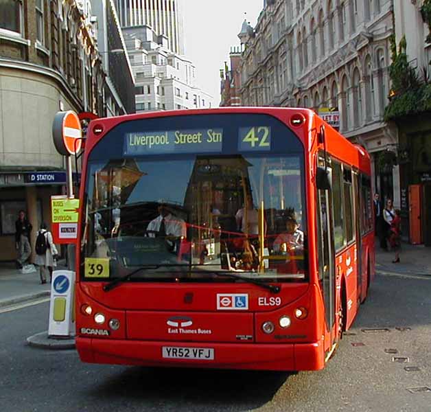 East Thames Buses Scania N94UB East Lancs