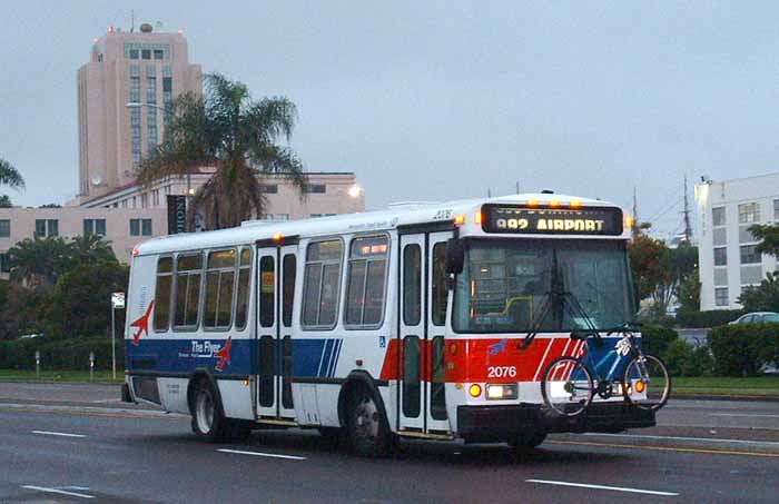 San Diego Metropolitan Transit National Transmark 2076