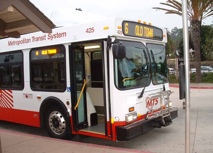 San Diego Metropolitan Transit New Flyer 425