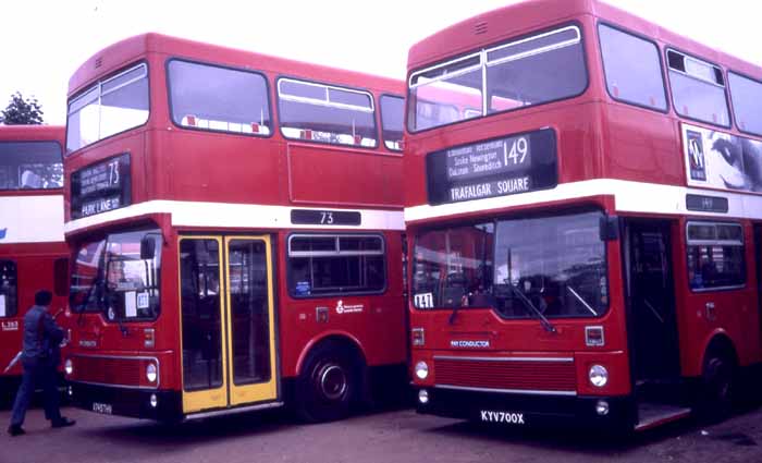 London Transport MCW Metrobuses