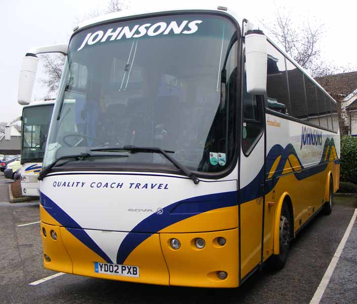 Johnsons Coach Travel Bova Futura YD02PXB