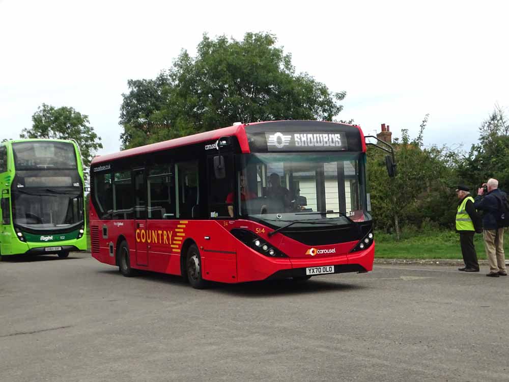 Carousel Country Alexander Dennis Enviro200MMC 514