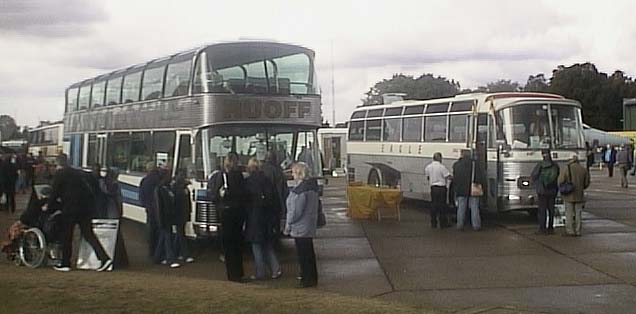 NZH Bus and Car Eagle 118 and German Neoplan Skyliner