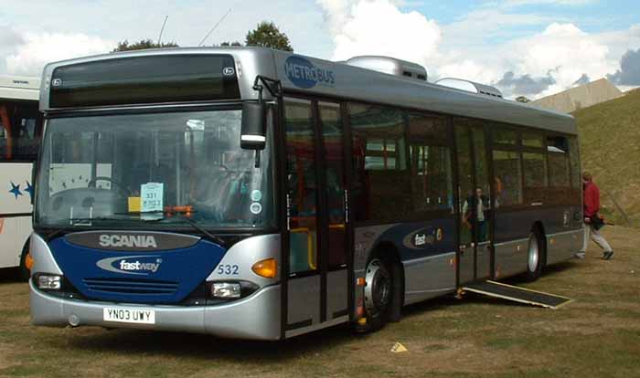 Metrobus Scania Omnicity 532