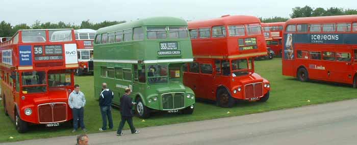 RMC Routemasters at SHOWBUS 2005