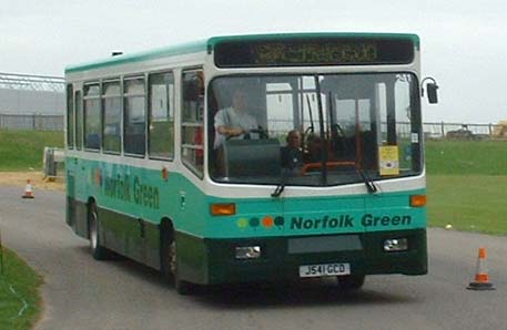 Norfolk Green Dennis Dart Alexander Dash J541GCD