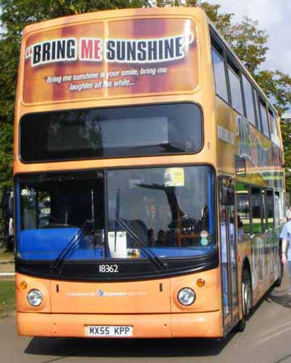 Showbus 2008 Stagecoach Lancaster Dennis Trident - Bring Me Sunshine with Eric & Ern